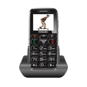 Mobilný telefón Evolveo EasyPhone EP-500 (EP-500) čierny tlačítkový telefon • 1,8" úhlopříčka • IPS displej • 160 × 128 px • Bluetooth • micro USB • 3
