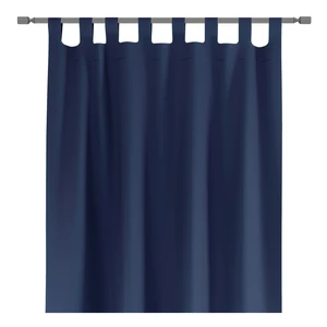 Modrý záves AmeliaHome Tab, 140 x 250 cm