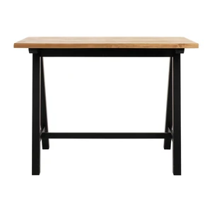 Barový stolík z dreva bieleho duba Unique Furniture Oliveto, 71 x 140 cm