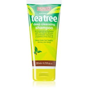 Beauty Formulas Tea Tree hĺbkovo čistiaci šampón 200 ml