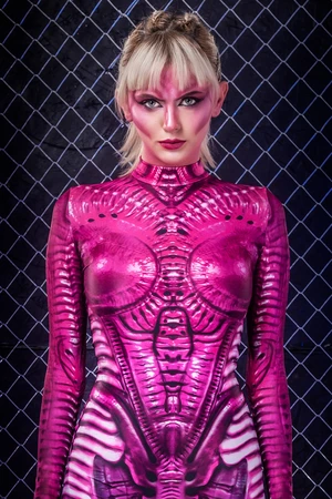 Sexy Halloween Costumes for Women 2021 - Best Scary Woman's Halloween Costume - Pink Alien Costumes Adults