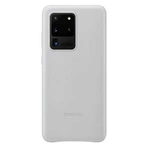 Tok Samsung Leather Cover EF-VG988LSE Samsung Galaxy S20 Ultra - G988F, Light Gray