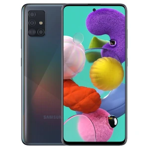 Samsung Galaxy A51 - A515F, 4/128GB, Dual SIM, Black - SK disztribúció