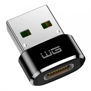 Redukcia WG USB-C/USB (8406) čierna Praktický adaptér WINNER Type C - USB 2.0 vám umožní zapojit kabel Type C do USB portu. Adaptér je vyroben z odoln