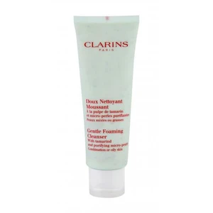 Clarins Gentle Foaming Cleanser Oily Skin 125 ml čisticí krém tester pro ženy na smíšenou pleť; na mastnou pleť