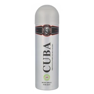Cuba Black 200 ml deodorant pro muže deospray