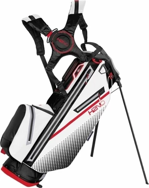 Sun Mountain H2NO Stand Bag 2023 Black/White/Red Golfbag