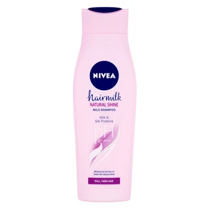 NIVEA Hairmilk Natural Shine Pečující šampon 250 ml