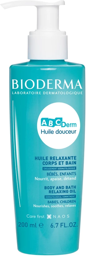 Bioderma ABCDerm Relaxační olej pro kojence a děti 200 ml
