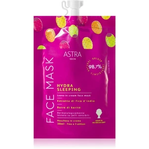 Astra Make-up Skin noční pleťová maska pro výživu a hydrataci 30 ml