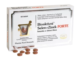 Pharma Nord Bioaktivní Selen+Zinek Forte 60 tablet