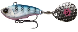 Savage gear fat tail spin sinking blue silver pink - 5,5 cm 9 g