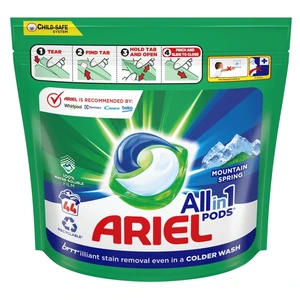 ARIEL Mountain Spring All-in-1 PODS® Kapsle na praní 44 PD