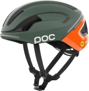 POC Omne Beacon MIPS Fluorescent Orange AVIP/Epidote Green Matt 54-59 Cyklistická helma