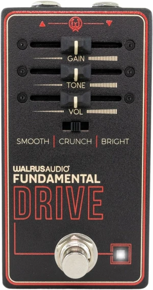 Walrus Audio Fundamental Series OVERDRIVE Efecto de guitarra