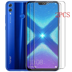 2PCS FOR Huawei Honor 8X (View 10 Lite) High HD Tempered Glass Protective On JSN-L11 JSN-L21 L22 JSN-L42 Screen Protector Film