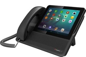 smart landline high definition touch screen business enterprise office PSTN telephone recording function office hotel