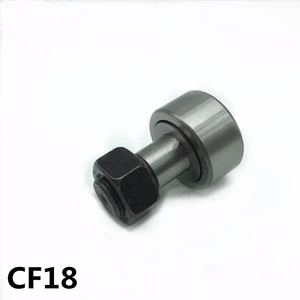 1pcs CF18 KR40 KRV40 Cam Follower Bolt-type Needle Roller Bearing M18x1.5 mm Wheel And Pin Bearing