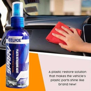 30ml Plastic Parts Retreading Agent Auto Plastic Renovator For Car Wax Coating Car Cleaning Product Polish Interior Parts