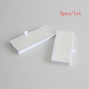 5pcs/lot Vacuum Cleaner Accessory HEPA Filter Replacements For Ecovacs Deebot DR95 DR97 DM86G vacuum cleaner spare parts