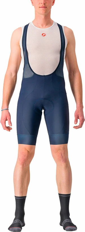 Castelli Entrata 2 Bibshort Belgian Blue 3XL Șort / pantalon ciclism