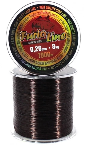 Zfish vlasec furio line hnědý 1000 m-průměr 0,30 mm / nosnost 11 kg