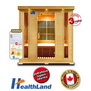 Infrasauna DeLuxe 4004 Carbon HEALTHLAND 644004KC