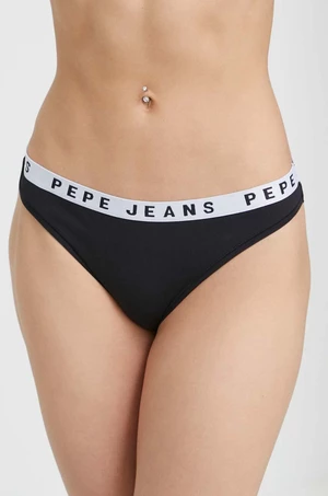 Tangá Pepe Jeans čierna farba