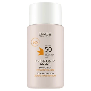 BABÉ Sun Super tekutý tónovaný opalovací krém SPF50 50 ml