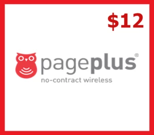 PagePlus PIN $12 Gift Card US