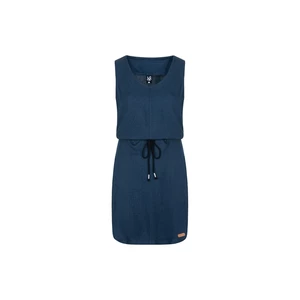 Women's dress LOAP NECLA Dark blue