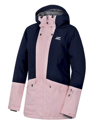 Women's ski jacket Hannah MALIKA dress blues/seashell pink