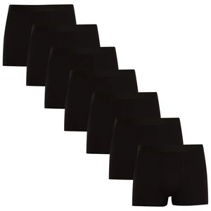 Set of seven men's boxer shorts in black Nedeto