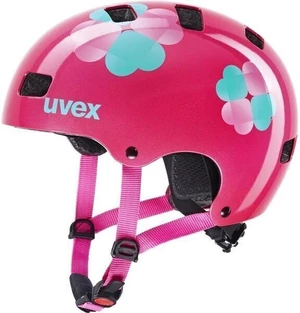 UVEX Kid 3 Pink Flower 55-58 Dětská cyklistická helma