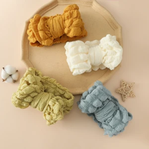 New Children's Headwear Big Butterfly Knot Hair Band Newborn Baby Headband Unique Baby Headband Suitable for 0-6 Year Olds