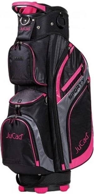 Jucad Sporty Black/Pink Geanta pentru golf