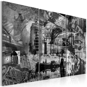 Obraz - The essence of London - triptych