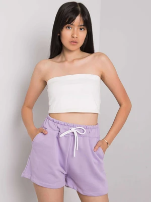 Light purple Casual Shorts Reya RUE PARIS
