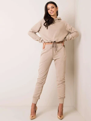 Completo tuta da donna Fashionhunters Beige