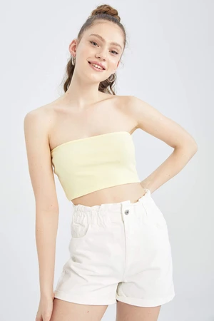 DEFACTO Slim Fit Camisole Strapless Athlete
