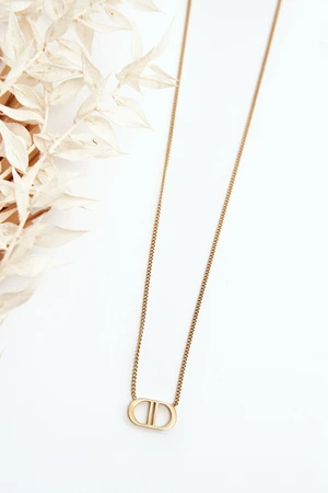 Women's Stainless Steel Gold Chain