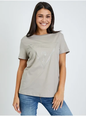 Grey Women's T-Shirt Guess Adele - Women