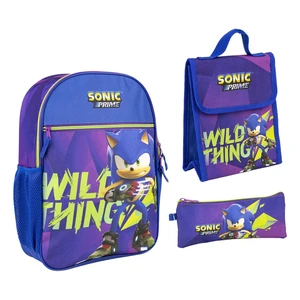 BACKPACK SCHOOL MEDIUM PORTAMERIENDA SONIC PRIME