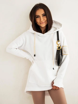 White sweatshirt Cocomore cmgBZ1230.R01