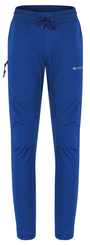 Kids softshell pants HUSKY Klassum K blue