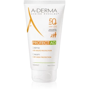 A-Derma Protect AD ochranný opalovací krém pro atopickou pokožku SPF 50+ 150 ml