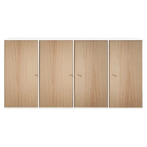 Nástenná komoda z dubového dreva Hammel Mistral Kubus, 136 x 69 cm