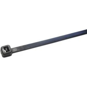 Stahovací pásky WKK 5416, 530 mm, černá, 100 ks
