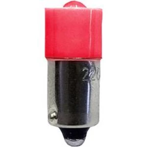 Indikační LED Barthelme 53120411, BA9s, 12 V/DC, 12 V/AC, 53120411, červená