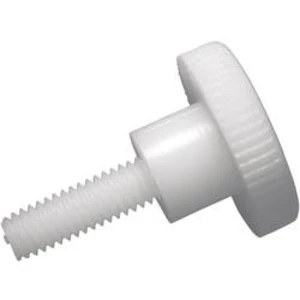 Rýhovaný šroub TOOLCRAFT 830395, N/A, M4, 20 mm, plast, polyamid, 10 ks Rýhovaný šroub TOOLCRAFT 830395, N/A, M4, 20 mm, plast, polyamid, 10 ks